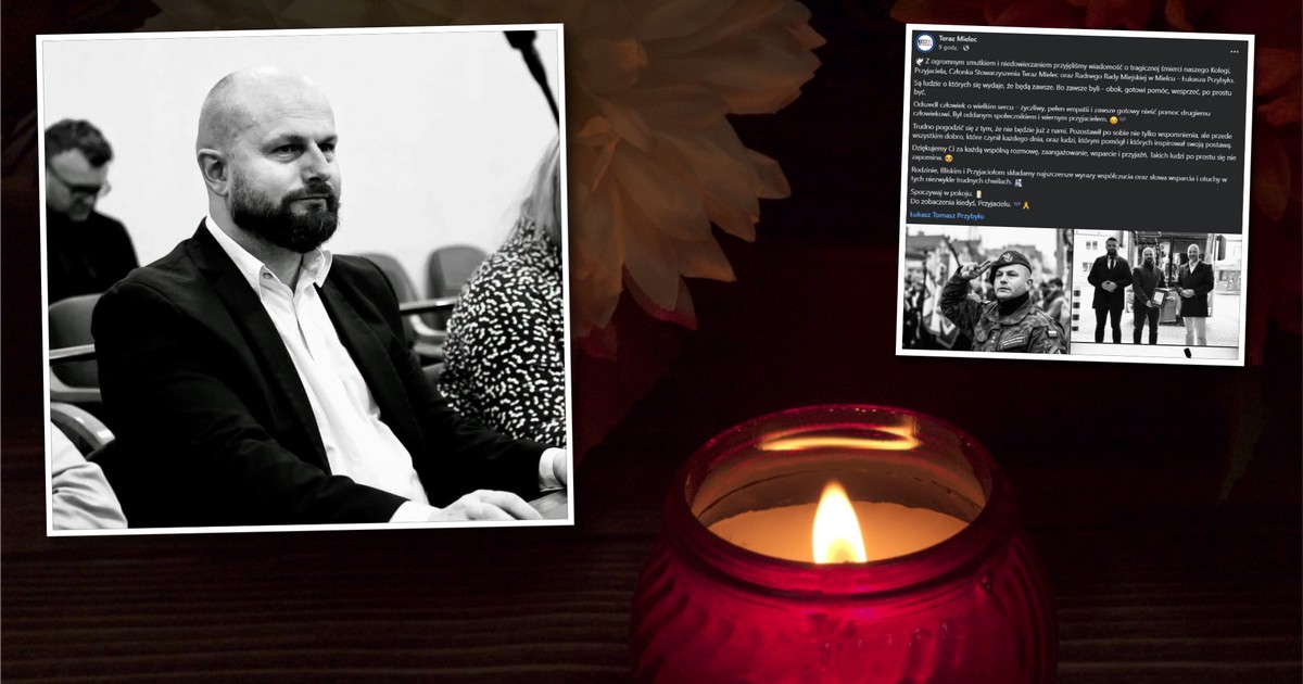Tragedia w Mielcu: Zginął 45-letni radny Łukasz Przybyło