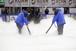 Turniej EIHC: Mecz Polski z Danią przerwany z powodu uszkodzenia tafli