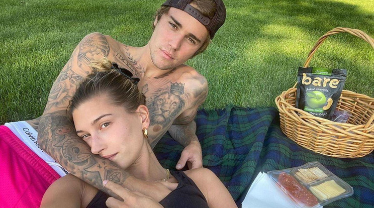 Justin és felesége, Hailey /Fotó: Northfoto