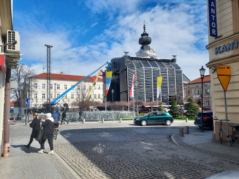 Wadowice szykują się na papieski koncert (Autorka zdjęcia: Monika Waluś/Onet)