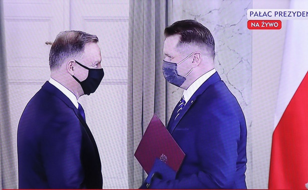 Prezydent Andrzej Duda powołał Przemysława Czarnka na ministra edukacji i nauki