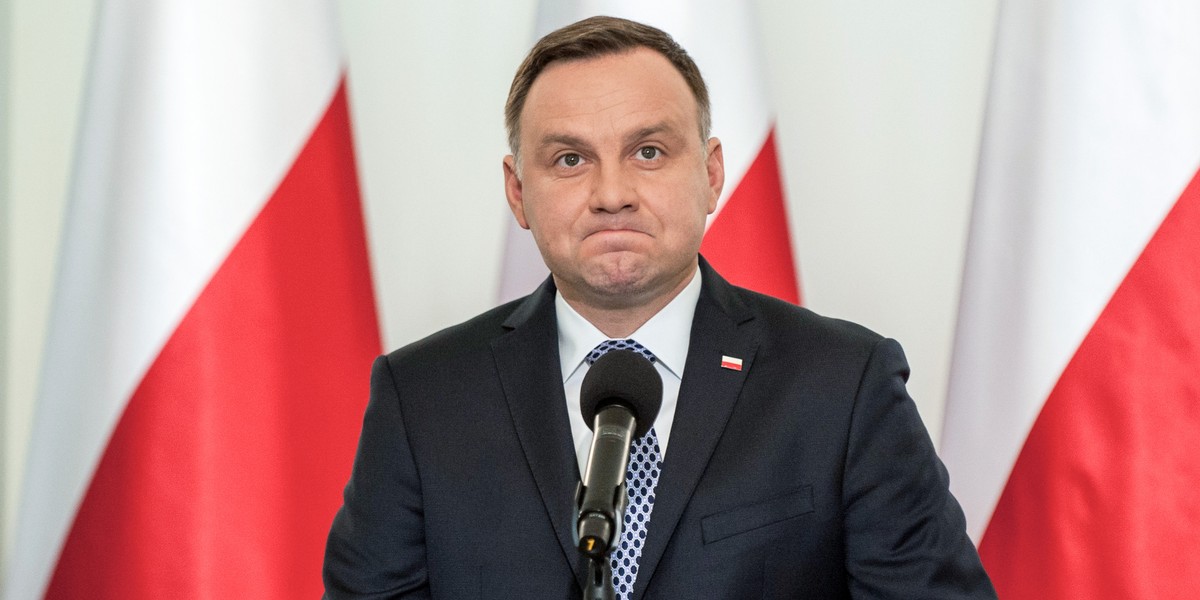 Prezydent Andrzej Duda został zaskoczony w Rwandzie.