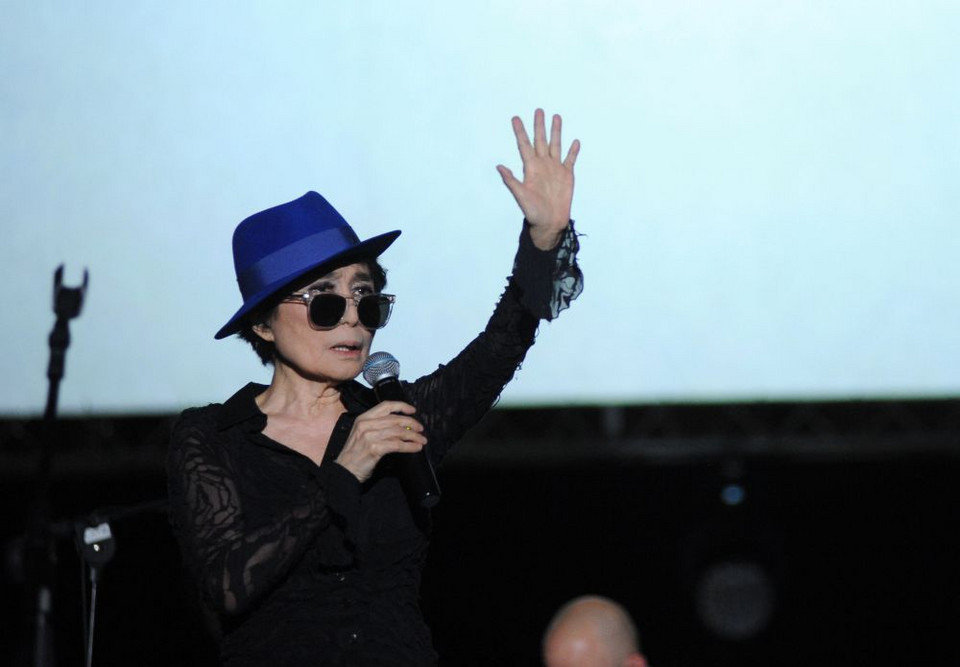 Yoko Ono w Polsce (fot. materiały prasowe festiwalu Transatlantyk Poznań)