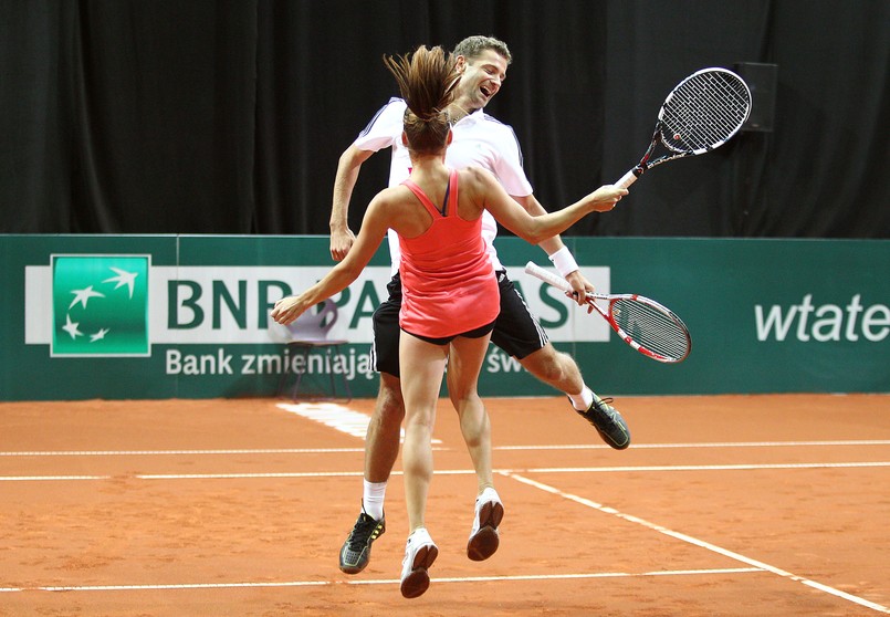 Agnieszka Radwańska i Mariusz Fyrstenberg