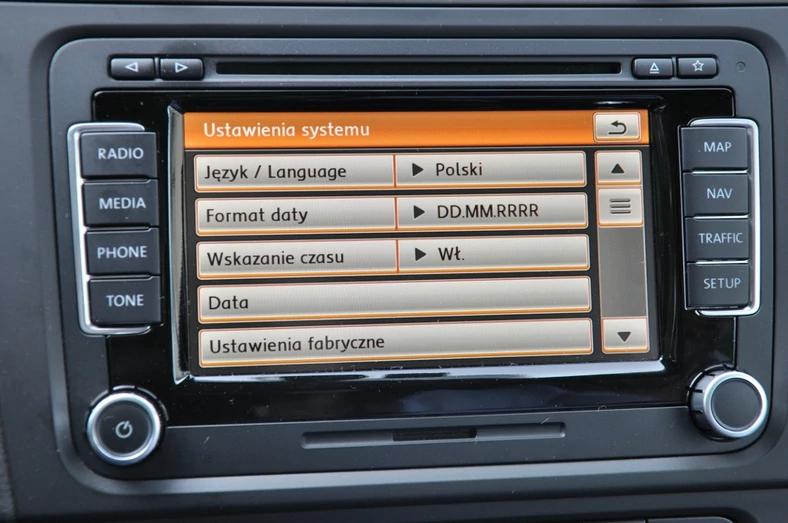 Volkswageny z polskim menu