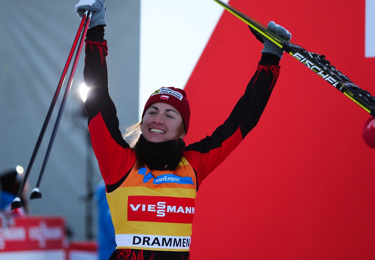Justyna Kowalczyk najlepsza w sprincie w Drammen