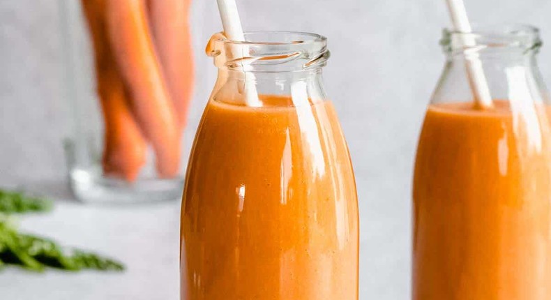 Carrot smoothie