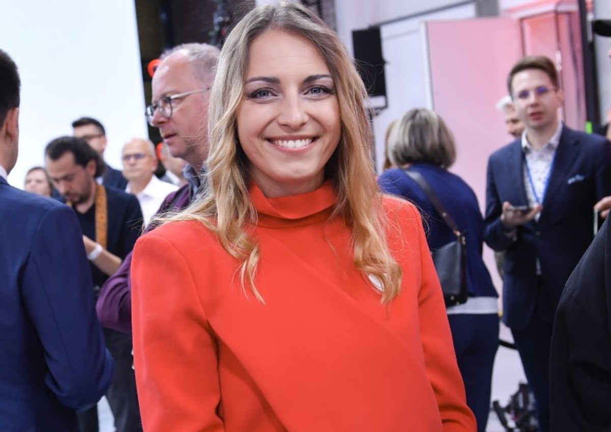 Kinga Gajewska w odważnej kreacji na balu karnawałowym