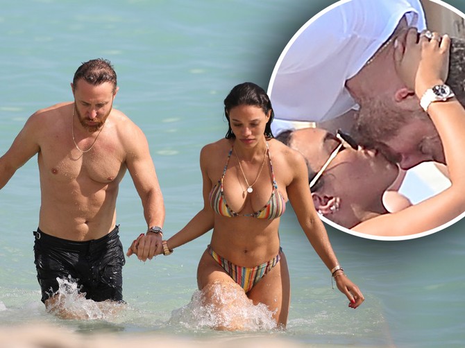 Dejvid Geta razmenjivao nežnosti na plaži sa devojkom Džesikom Ledon   MEGA/The Mega Agency/ LCD / SplashNews.com/ Splash
