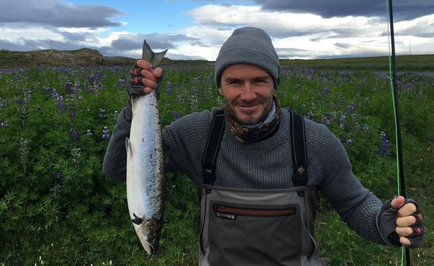 Zdrajca...? David Beckham na wakacje z rodziną pojechał na Islandię