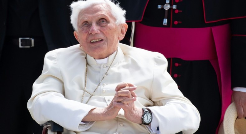 Former pope Benedict XVI became seriously ill after visiting his sick brother in Germany in June and is extremely frail, reports say