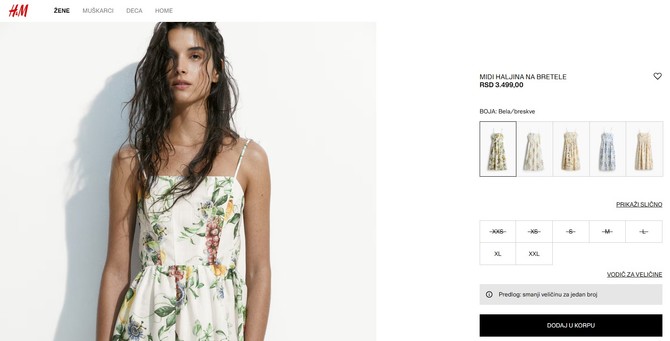 H&M haljina