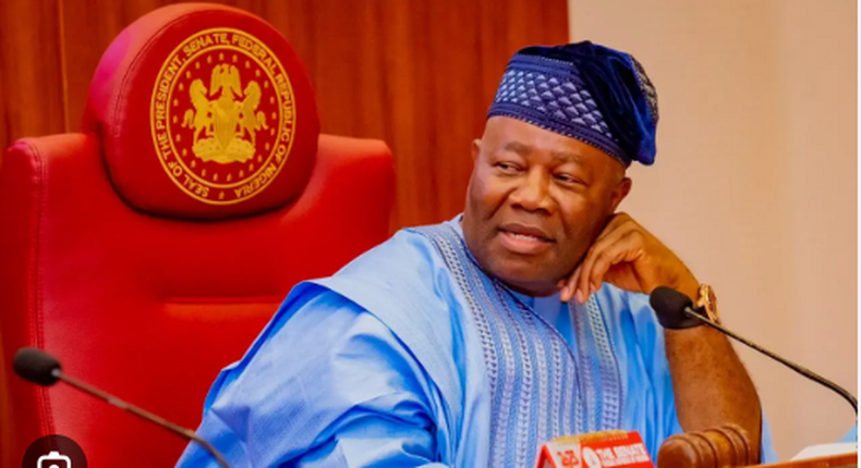 Godswill Akpabio, Nigeria's Senate President [Vanguard]