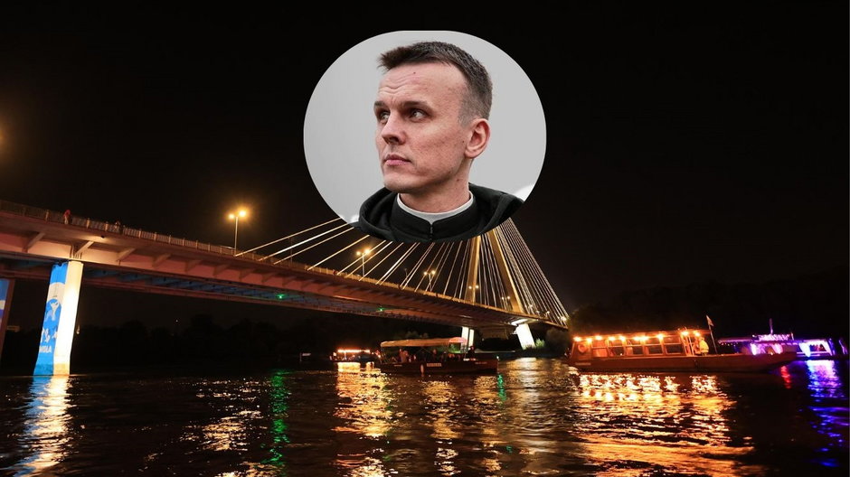 Ks. Rafał Główczyński mówił pod mostem Świętokrzyskim o seksie