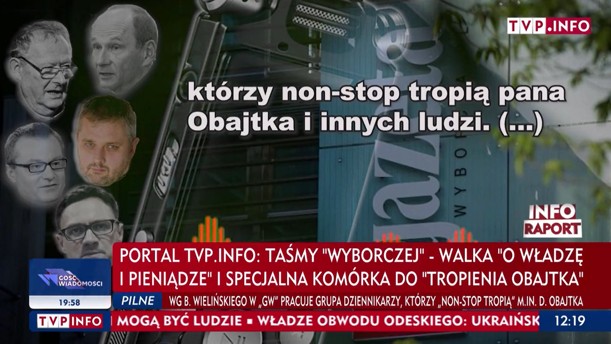 TVP Info o Gazecie Wyborczej