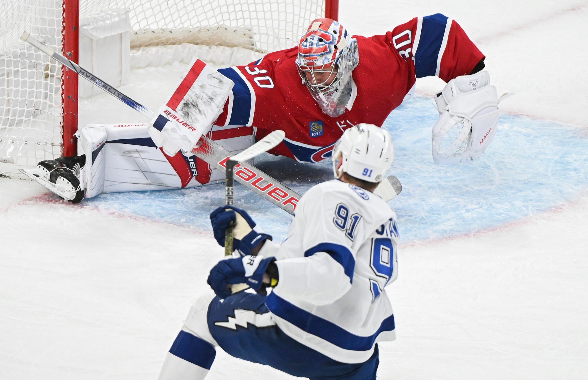 Zápas NHL: Montreal Canadiens - Tampa Bay Lightning.