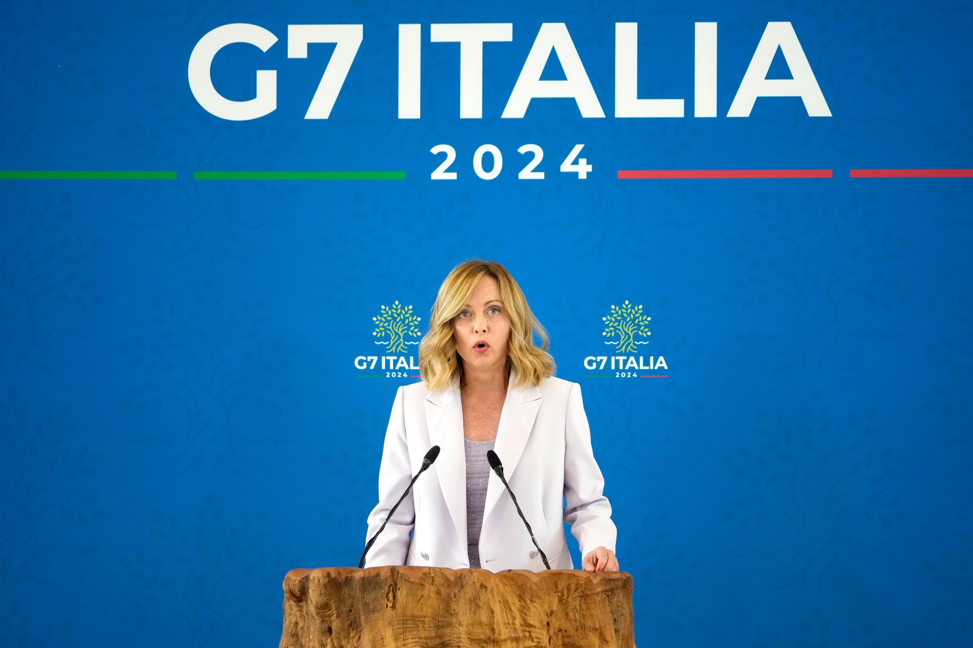 Talianska premiérka Giorgia Meloniová.