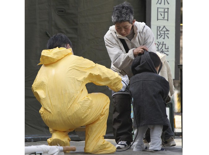 Badania pod kątem ewentualnego napromieniowania w Nihonmatsu w prefekturze Fukushima