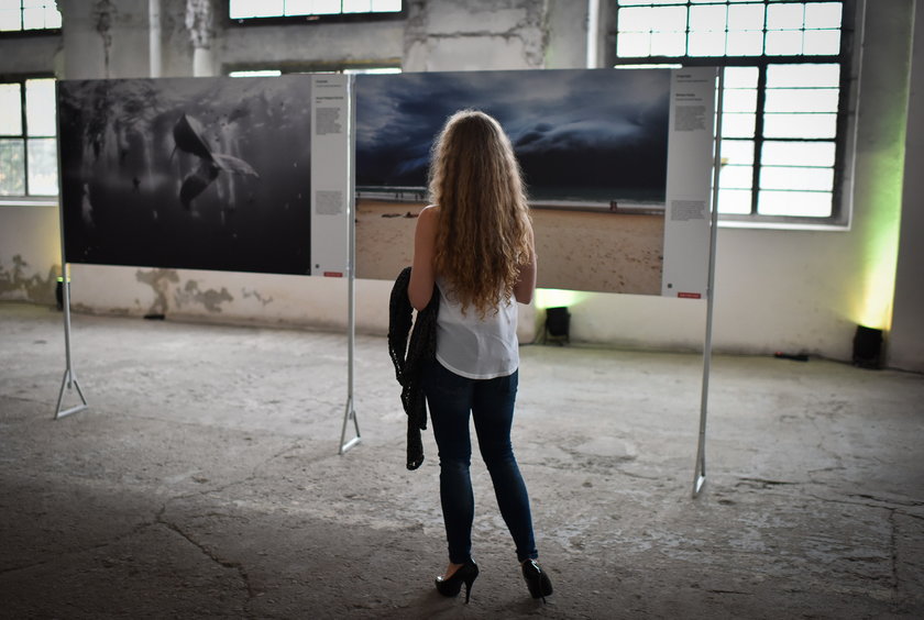 Chorzów. Była elektrownia Huty Królewskiej. Wystawa World Press Photo 2016