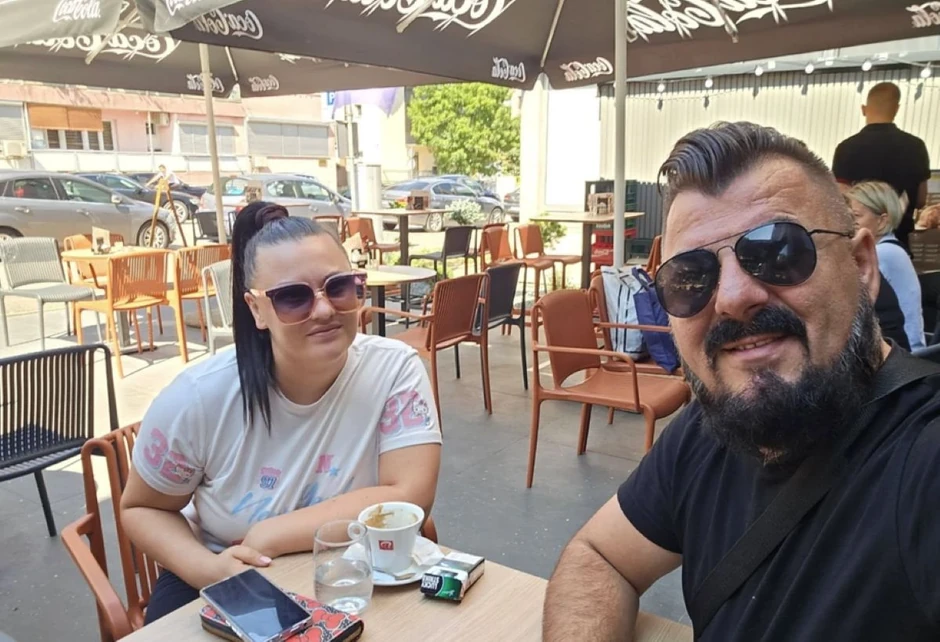 Samir Kurjaković sa suprugom