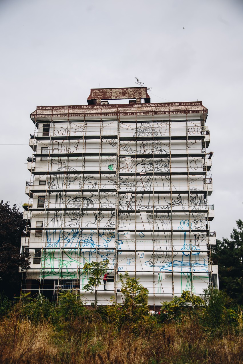 Mega mural na Dorćolu