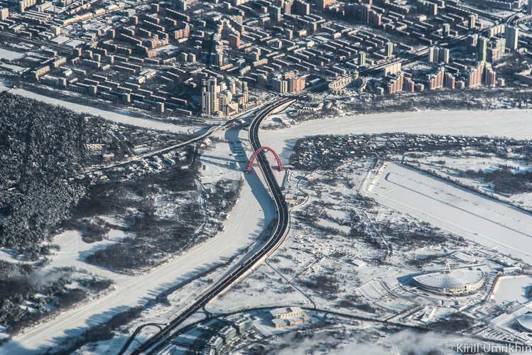 Moskwa z lotu ptaka, fot. Kiriłł Umrikhin