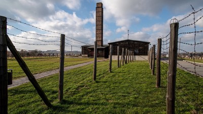 Teren niemieckiego obozu koncentracyjnego na Majdanku, gdzie przeprowadzono Aktion Erntefest