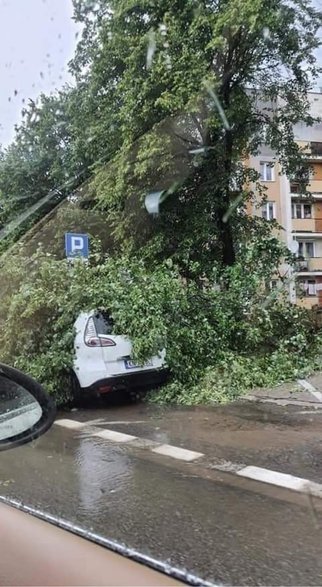 Trąba powietrzna przeszła przez Sądecczyznę