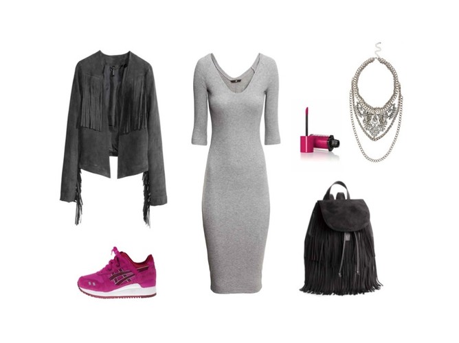 Sukienka i sneakersy - hitowe STYLIZACJE na wiosnę i lato 2015