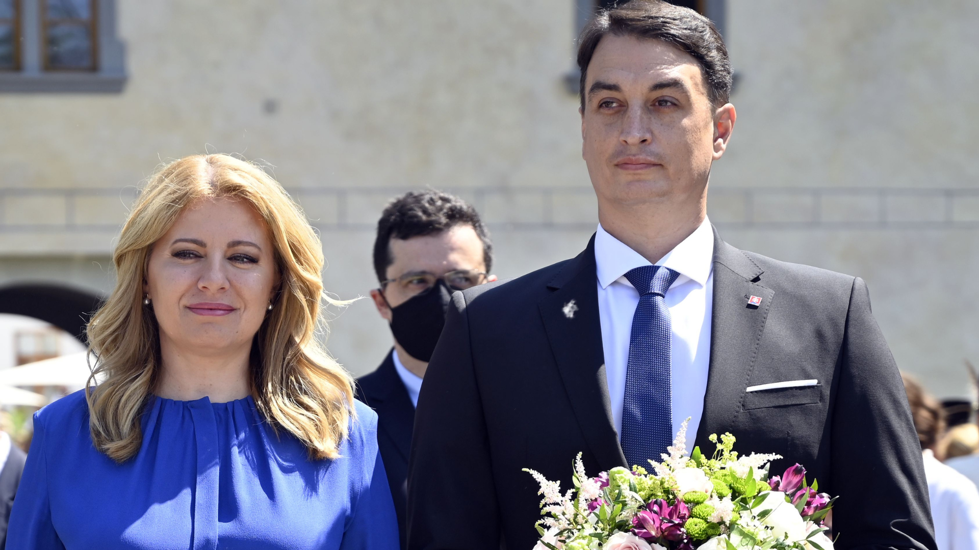 Juraj Rizman a Zuzana Čaputová.