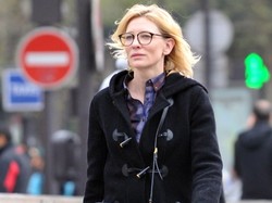 Mistrzyni wtapiania się w tłum: Cate Blanchett bez makijażu