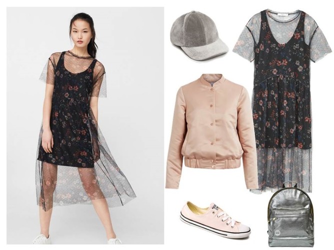 STYLIZACJE z przezroczystymi ubraniami