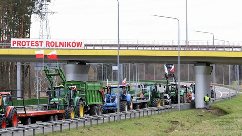 Protest rolników. Przejście graniczne z Niemcami zablokowane