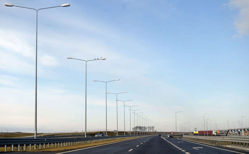 Odcinek autostrady A4 w okolicach Jarosławia na Podkarpaciu. Trasa może zostać nazwana Autostradą Pamięci Żołnierzy Wyklętych
