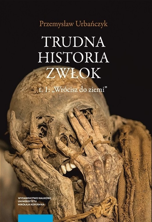 Okładka książki "Trudna historia zwłok".