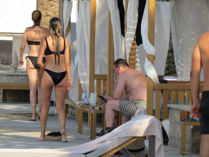 Aneta i Predrag Mijatović na moru