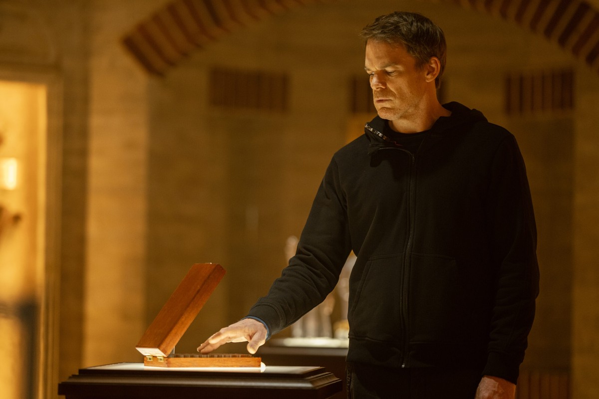 Michael C. Hall jako Dexter Morgan w serialu "Dexter: Zmartwychwstanie"