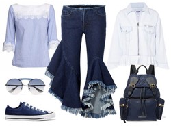 Wiosna w denimie. STYLIZACJE