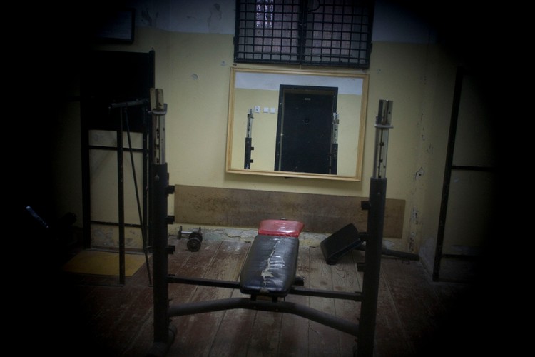 Siłownia dla osadzonych.