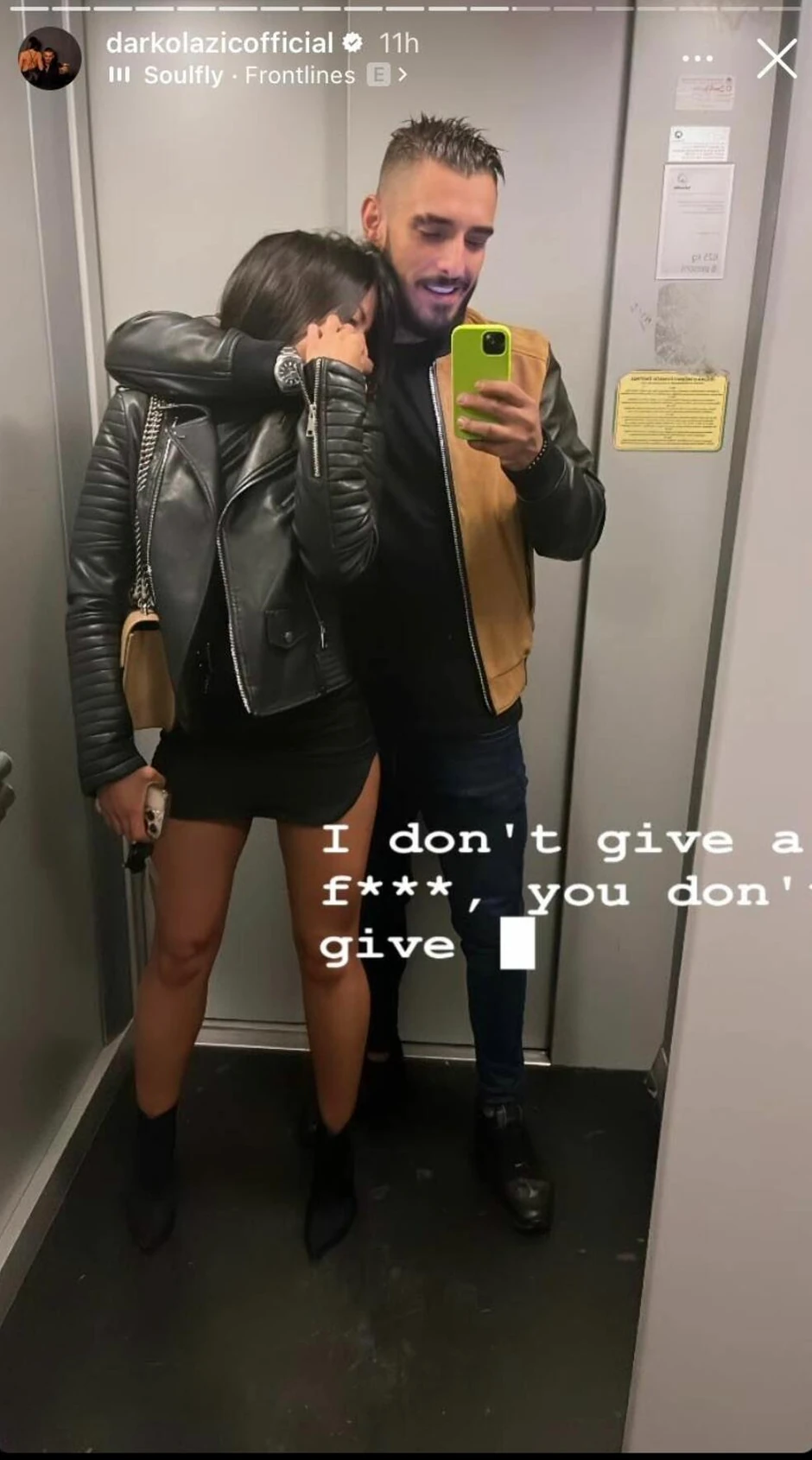 Darko Lazić sa devojkom