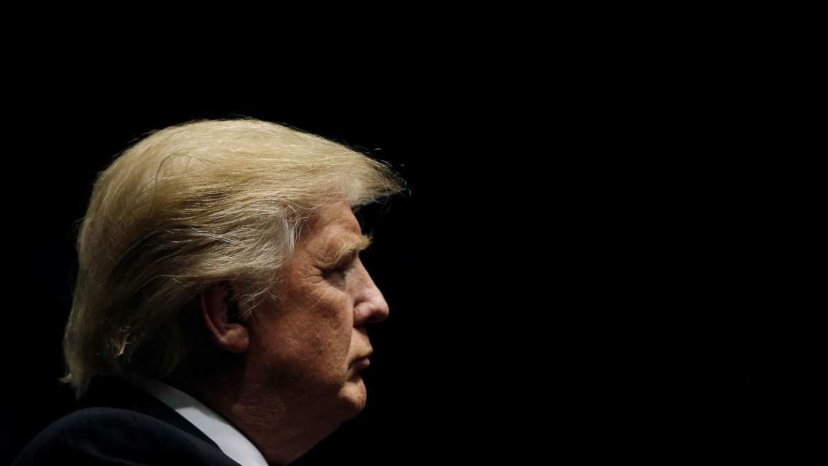 U.S. President-elect Donald Trump speaks at a Thank You USA tour rally in Grand Rapids