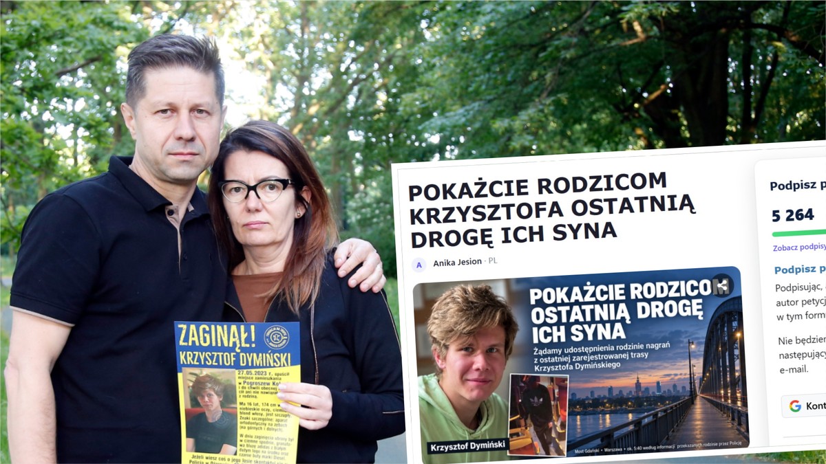 Petycja w sprawie Krzysztofa Dymińskiego: tysiące podpisów, rodzice żądają nagrań
