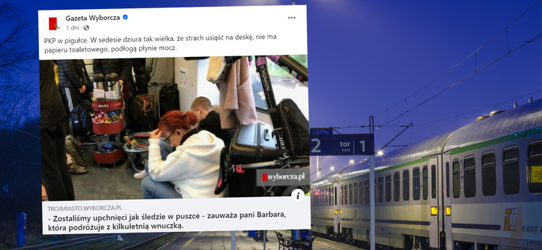 Pasażerowie zbulwersowani po podróży pociągiem PKP. Mówią o smrodzie w pierwszej klasie