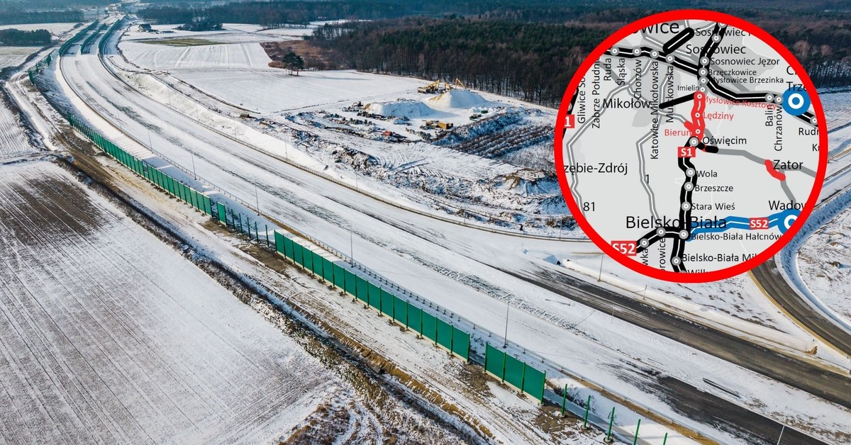 Znika wąskie gardło na drodze w góry. niedługo otwarcie trasy S1 na południu kraju