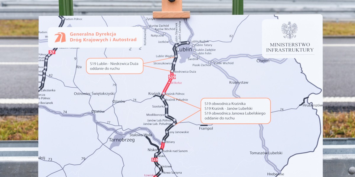 Na zagospodarowanie MOP-ów czekają m.in. kierowcy podróżujący drogą S19 między Lublinem a Rzeszowem