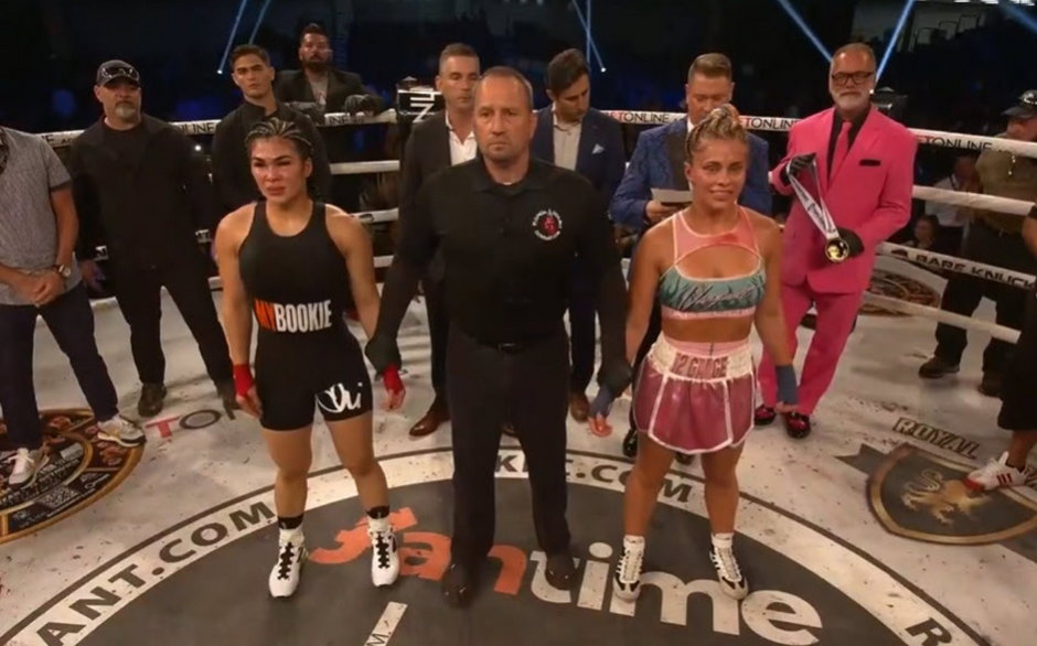 Rachael Ostovich pokonała Paige VanZant w walce na gołe pięści. O wyniku decydowali sędziowie po bliskim starciu