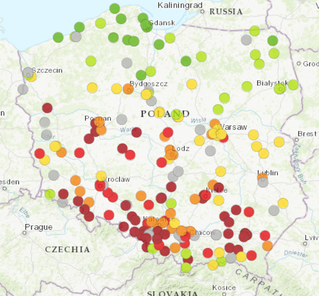 Poznań jest miastem z najgorszą jakością powietrza na świecie
