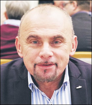 Alfred Bujara, przewodniczący rady Krajowego Sekretariatu Handlu, Banków i Ubezpieczeń NSZZ „Solidarność”
