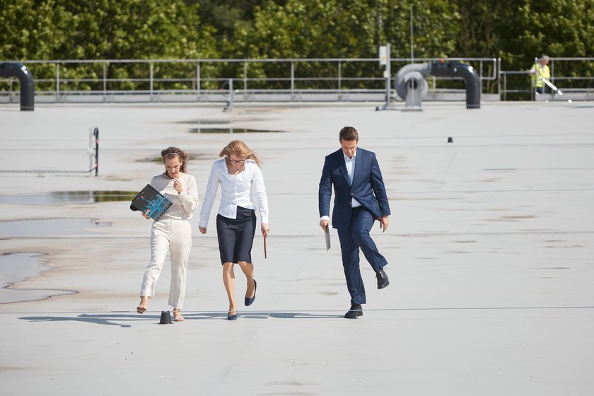 The Row Between Members Before The RAFAL TRZASKOWSKI Press Conference