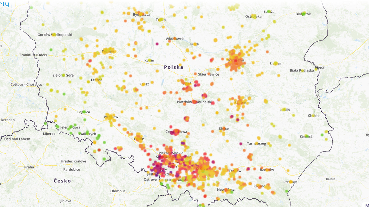 Smog w Polsce - 6 grudnia. Stan, jakość i zanieczyszczenie powietrza